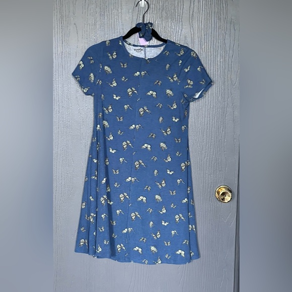Evsie— Girls Ribbed Swing Dress—  NWT - Picture 1 of 6